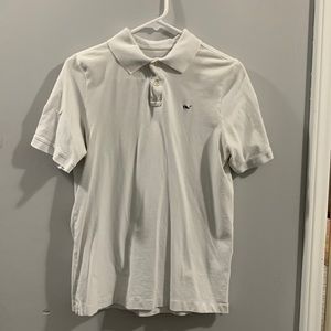 Vineyard Vines XL White Short Sleeve Polo